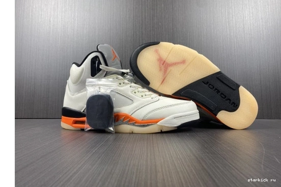 Total Retro 5 DC1060-100 Jordan DC1060-100 Air Orange 0718